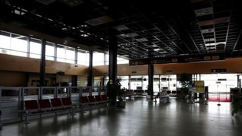 Aeropuerto Huesca, el que menos pasajeros registró el pasado año